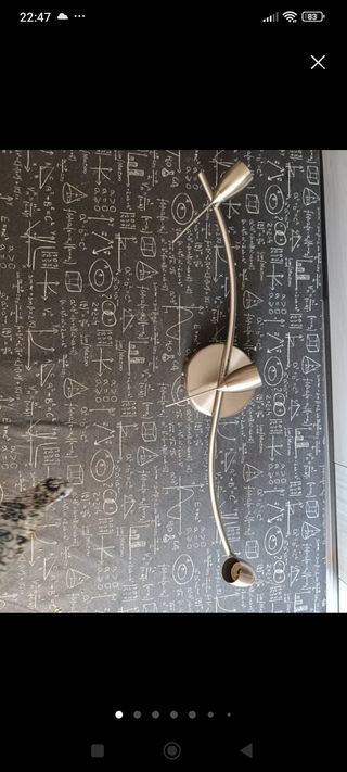 Lámpara techo moderna - metal