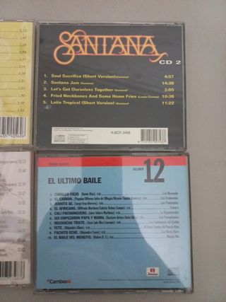 Lote 4 CDs Varios estilos