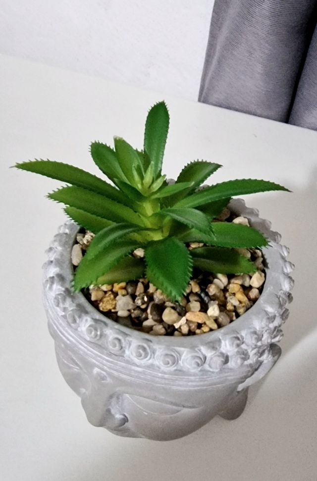 Maceta Buda Gris - Decoración