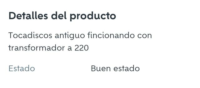Tocadiscos antiguo