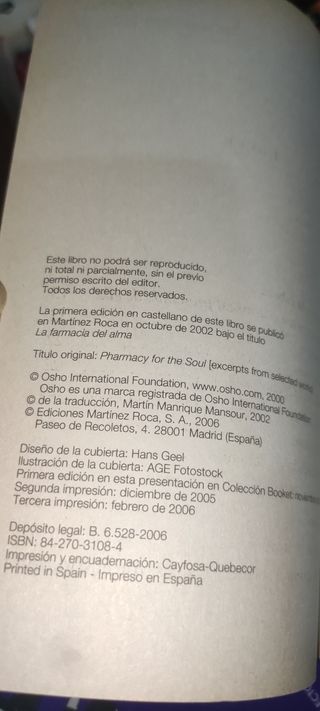 Tónico para el alma