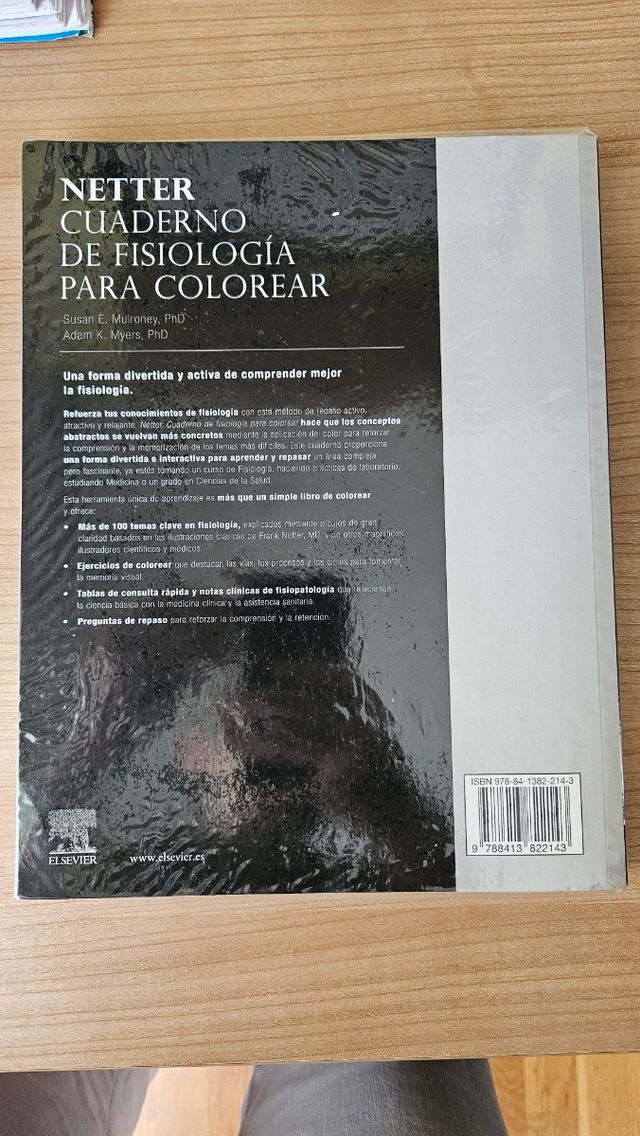 Netter.Cuaderno de fisiología para colorear