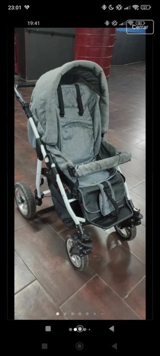 Cochecito Silver Kunert Gris