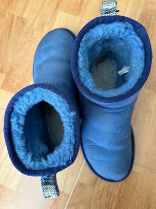 Botas UGG azules, talla 36