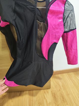 Maillot patinaje artístico niña