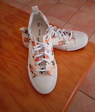 Zapatillas Primark blancas -talla 40
