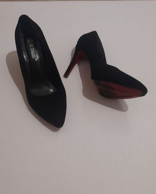 Zapatos tacón negros