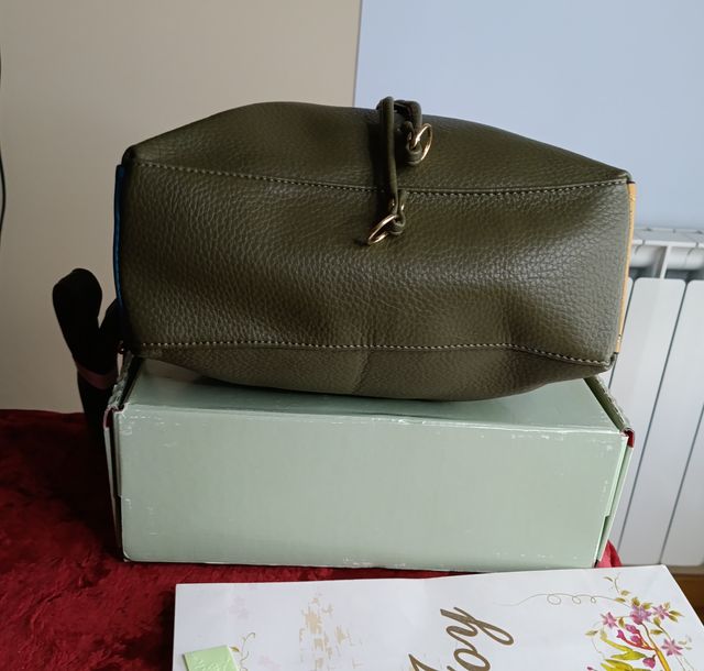 Bolso bandolera caqui nuevo