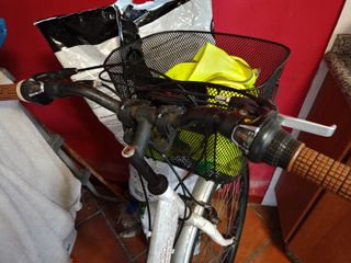 Bicicleta paseo blanca mujer 