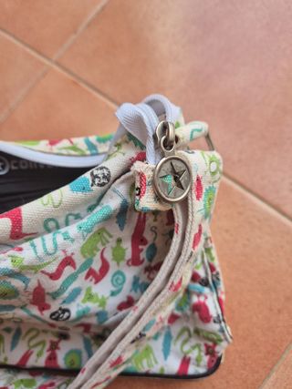 Bolso bandolera Converse multicolor
