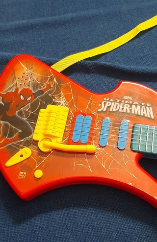 Guitarra Spiderman con Sonidos