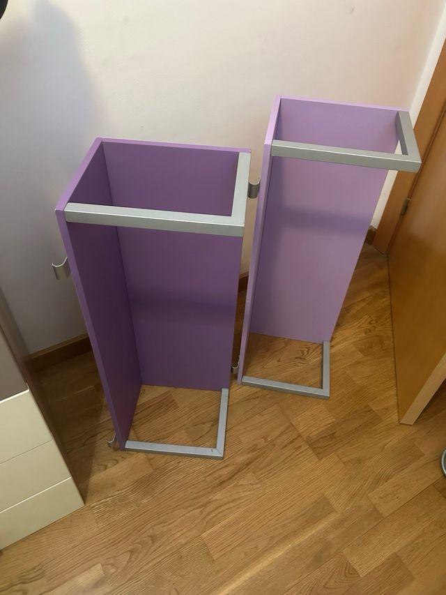 Estantes lilas - Pack 2