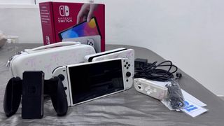 Nintendo Switch OLED Rosa/Blanca