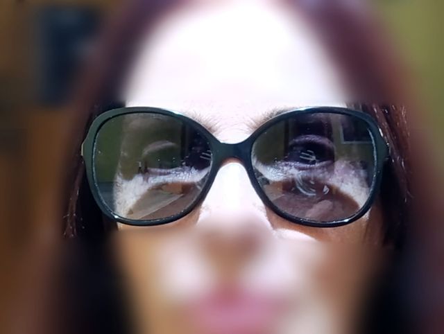 Occhiali Burberry neri unisex