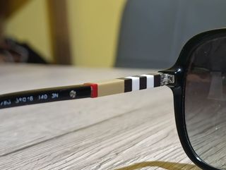 Occhiali Burberry neri unisex