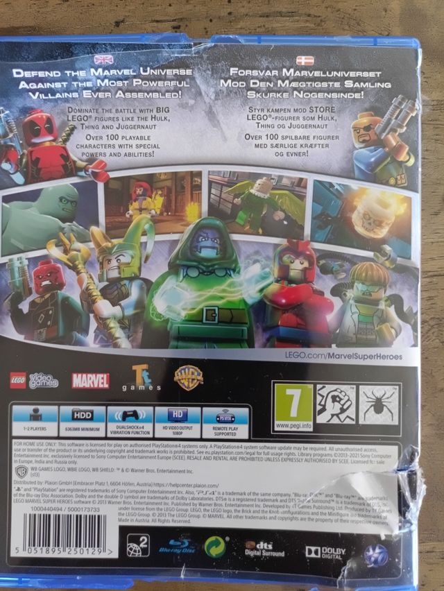 LEGO Marvel Super Heroes PS4