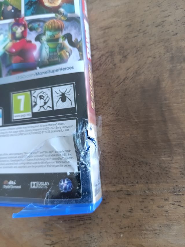 LEGO Marvel Super Heroes PS4
