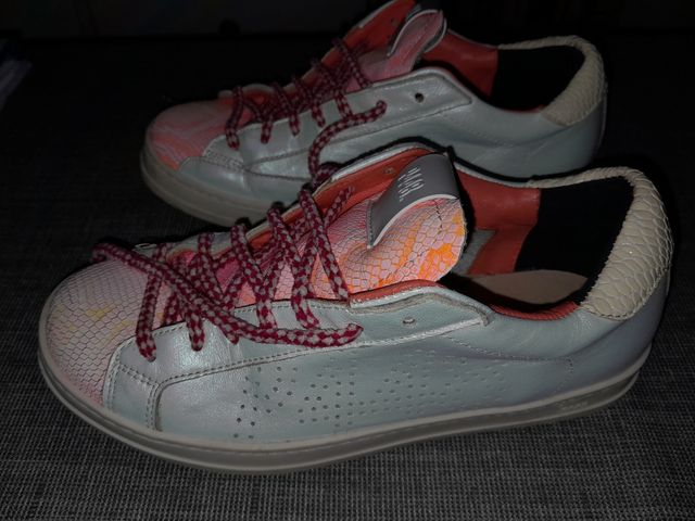 Zapatillas P448 - Rosa y Blanco