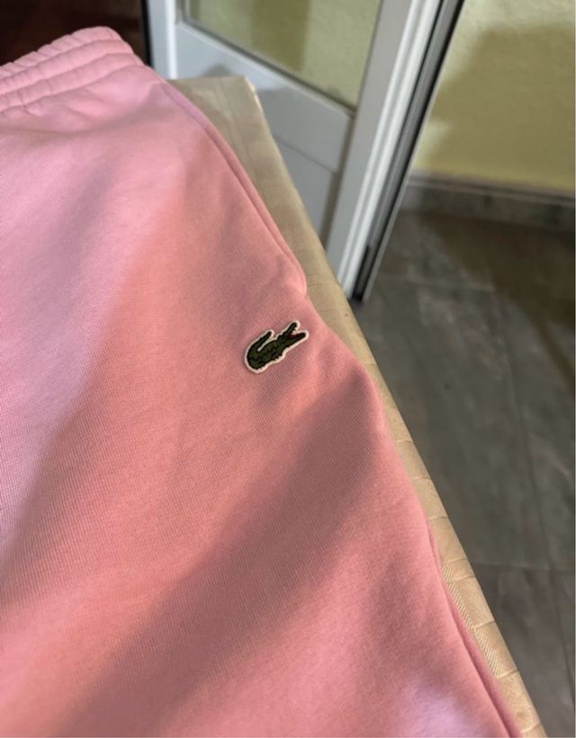 Pantalones Lacoste rosa | Joggers