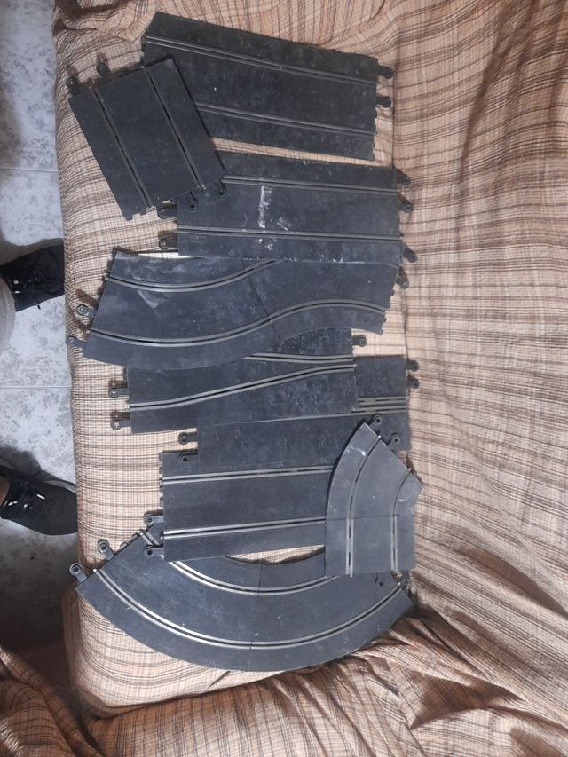 Trilhos curvos escalextricos