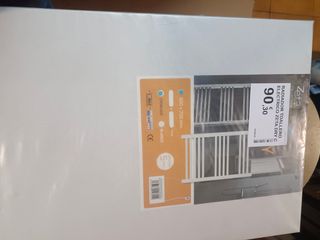 Radiador toallero eléctrico Zeta Dry C blanco