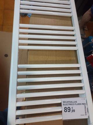 Radiador toallero eléctrico Zeta Dry C blanco