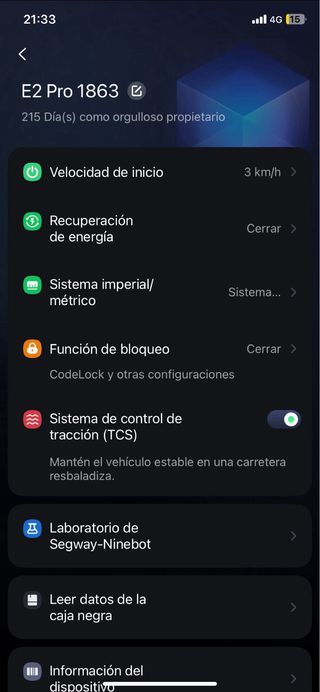 Ninebot E2Pro - Patinete eléctrico