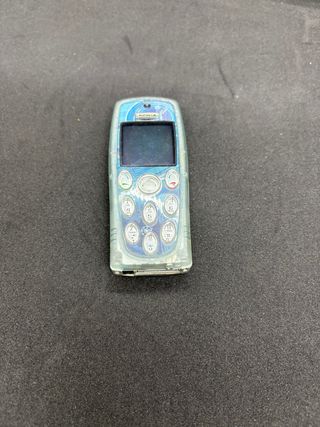 Nokia 3200 - Móvil azul y blanco