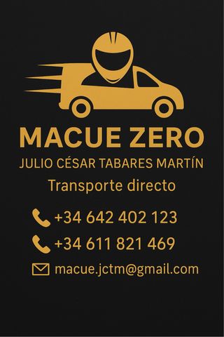 Transporte, mudanzas, portes...