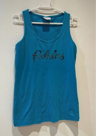 Tirantes Adidas turquesa mujer