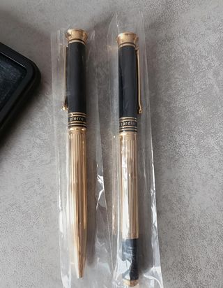 Estuche Bolígrafo y Pluma Pierre Cardin Vintage