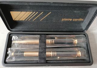 Estuche Bolígrafo y Pluma Pierre Cardin Vintage