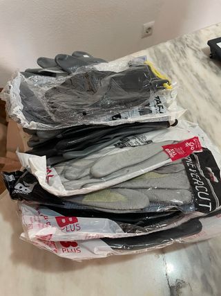 22pares de guantes de trabajo
