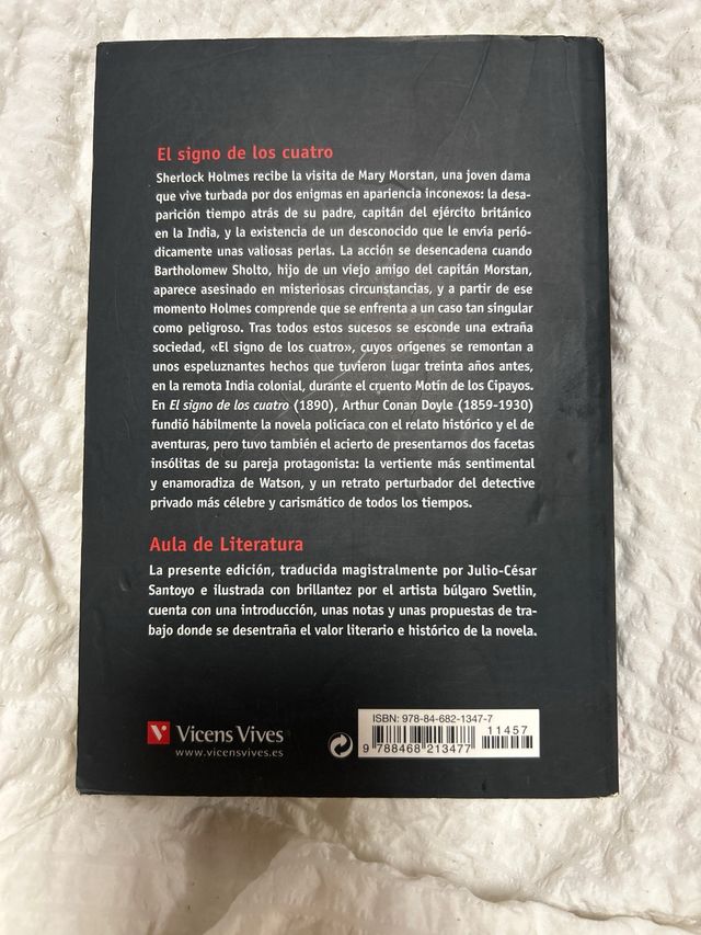 El Signo De Los Cuatro (aula De Literatura)