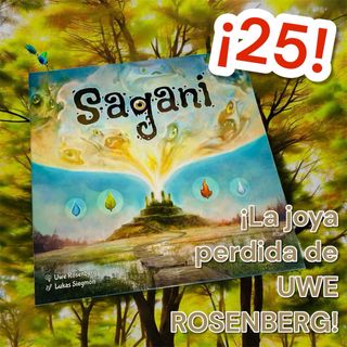 Sagani - Juego de Mesa de Uwe Rosenberg