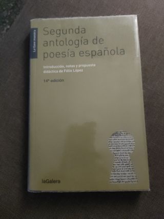 Segunda antología de poesía española