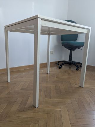 Mesa escritorio blanca 75cm