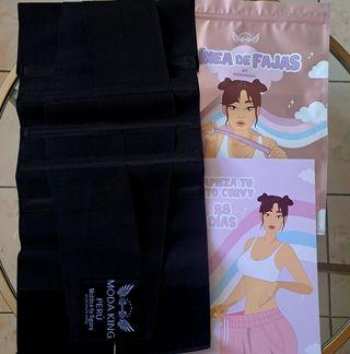 Faja Reductora Moda King - Negra