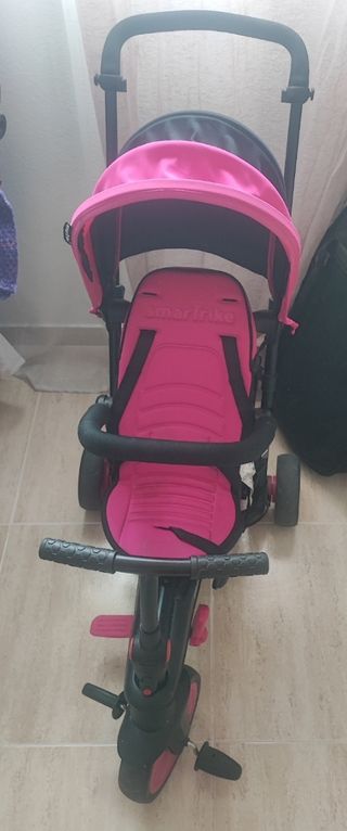 Triciclo Smartrike rosa-negro 