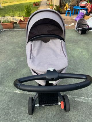 Stokke Xplory V6: Capazo, silla y varios accesorio