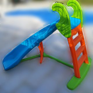 Tobogán Feber Curve Slide piscina infantil