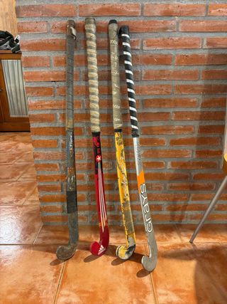 4 Palos Hockey usados