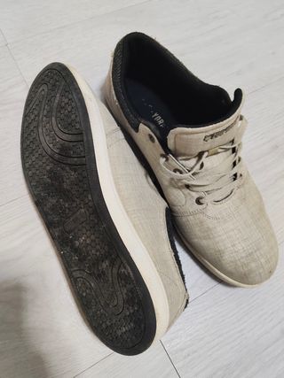 Zapatillas Zoo York beige talla 45