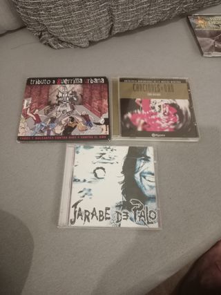CDs Latino: Canciones de Oro, Jarabe de Palo, Trib