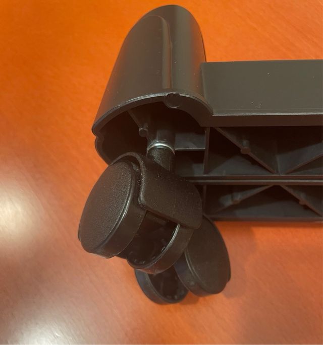Soporte CPU con ruedas negro “OFERTA”