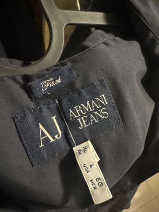 Camisa AJ Armani Jeans - Negra, Talla M