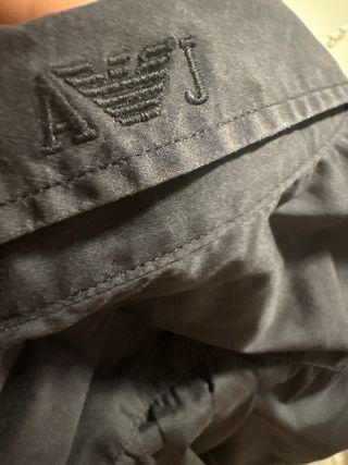 Camisa AJ Armani Jeans - Negra, Talla M