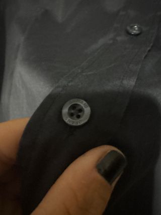 Camisa AJ Armani Jeans - Negra, Talla M