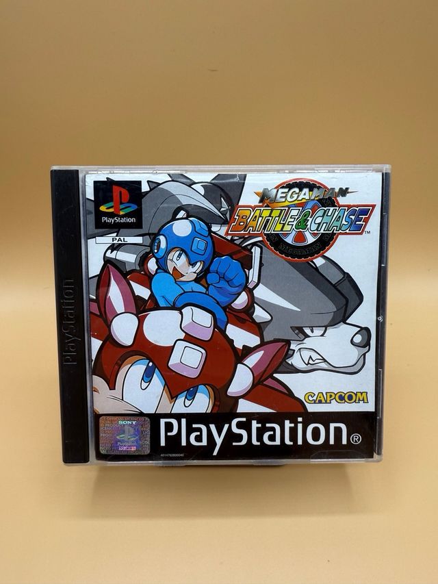 Megaman Battle & Chase PS1 Playstation 1 Mega Man
