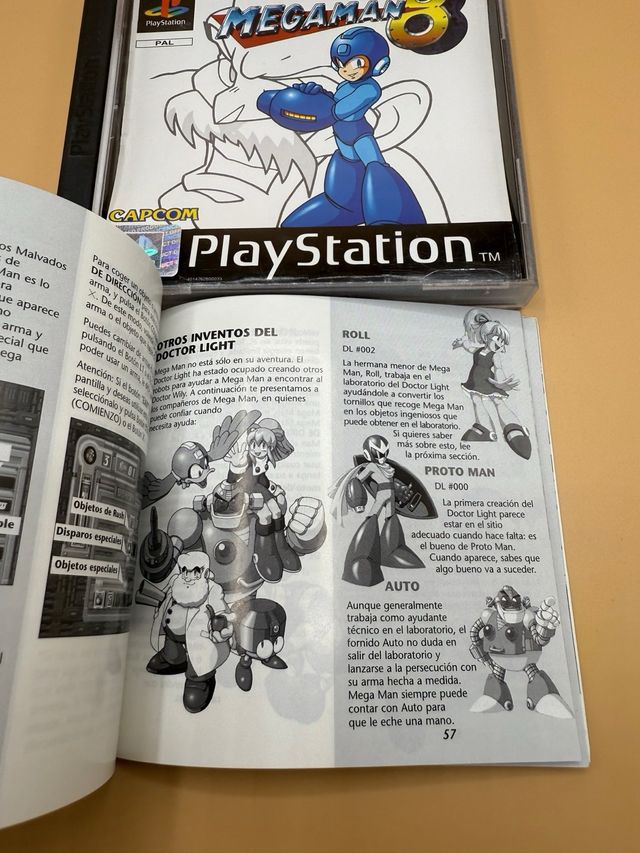 Megaman Battle & Chase PS1 Playstation 1 Mega Man